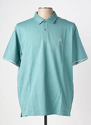 Polo tissage jersey manches courtes vert OXBOW homme
