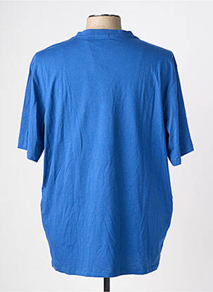 T-shirt broderie manches courtes bleu SERGE BLANCO homme