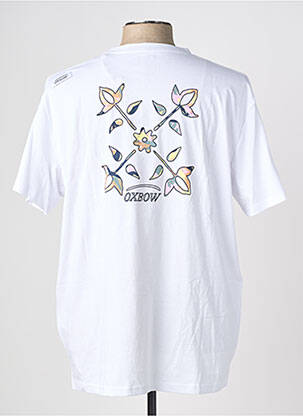 T-shirt stretch manches courtes blanc OXBOW homme