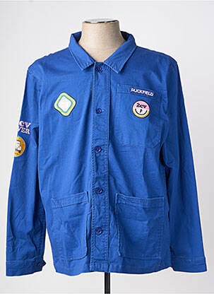 Veste casual fermeture boutonnée sur le devant bleu RUCKFIELD homme