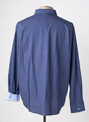 Chemise manches longues imprimé fantaisie bleu RUCKFIELD homme