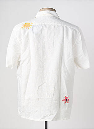 Chemise manches courtes poches blanc SERGE BLANCO homme
