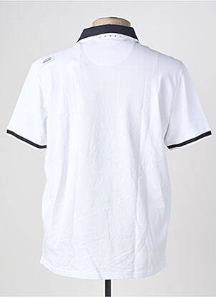 Polo stretch manches courtes blanc OXBOW homme