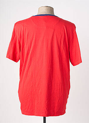 T-shirt stretch manches courtes rouge RUCKFIELD homme
