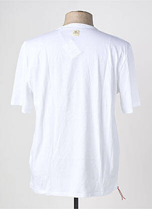 T-shirt stretch manches courtes blanc SERGE BLANCO homme