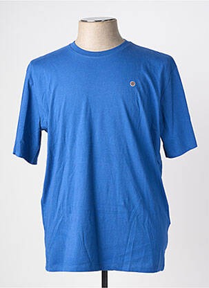 T-shirt broderie manches courtes bleu SERGE BLANCO homme