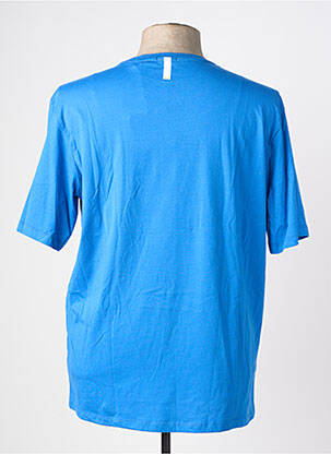 T-shirt stretch manches courtes bleu SERGE BLANCO homme