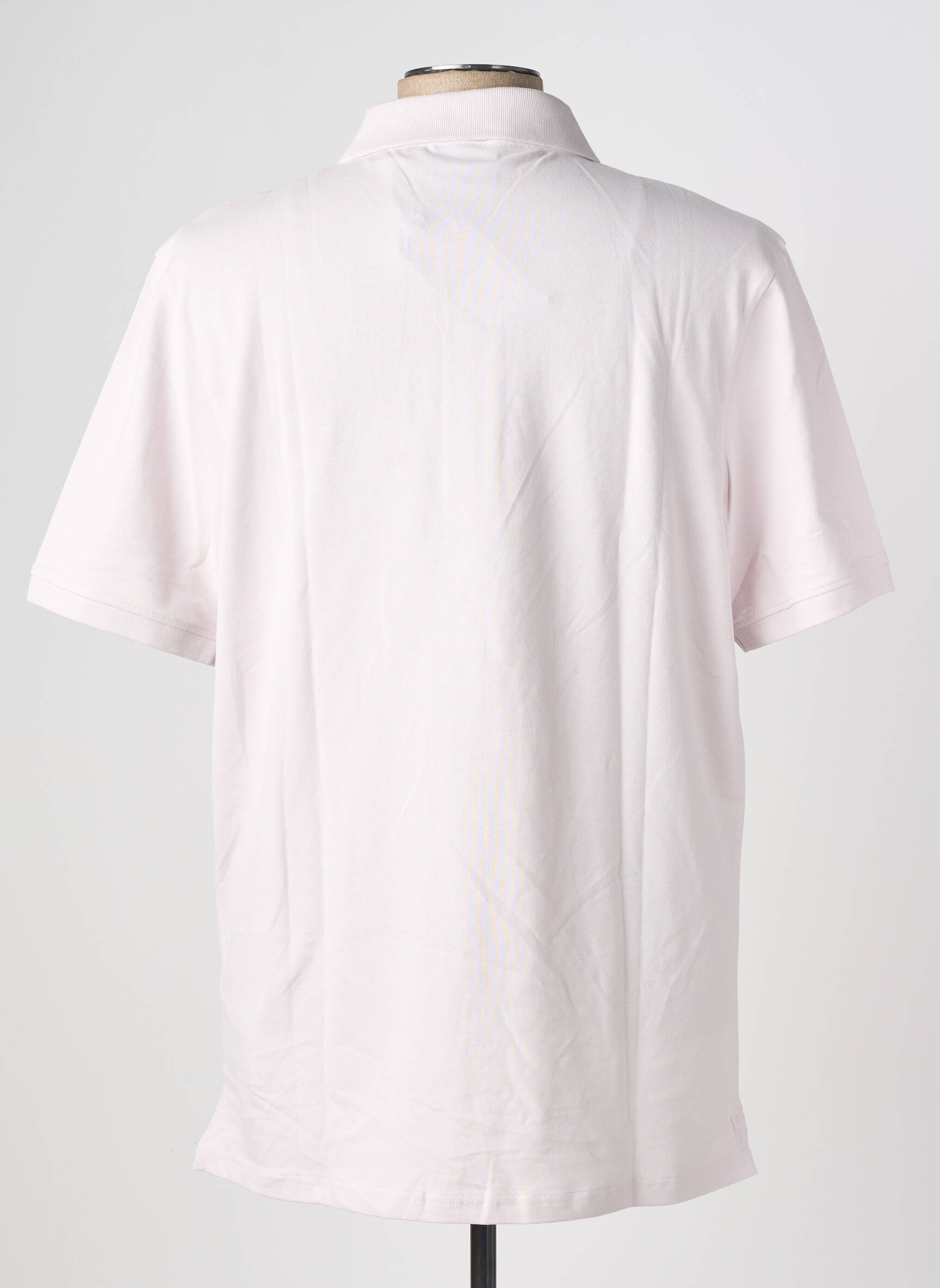 Polo stretch manches courtes rose LYLE & SCOTT homme