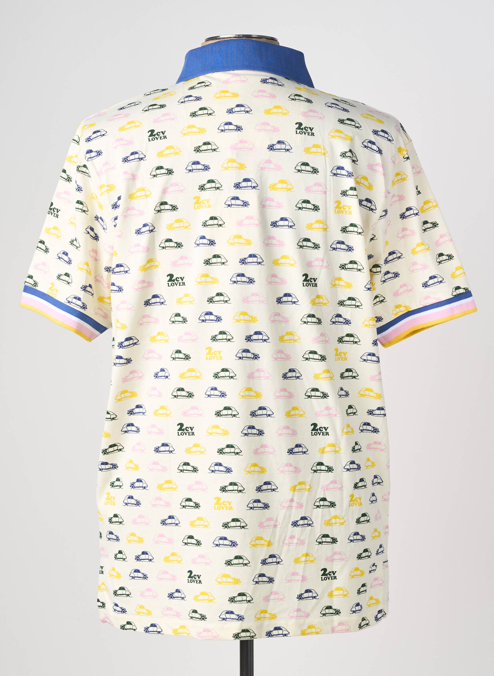 Polo tissage jersey manches courtes bleu RUCKFIELD homme