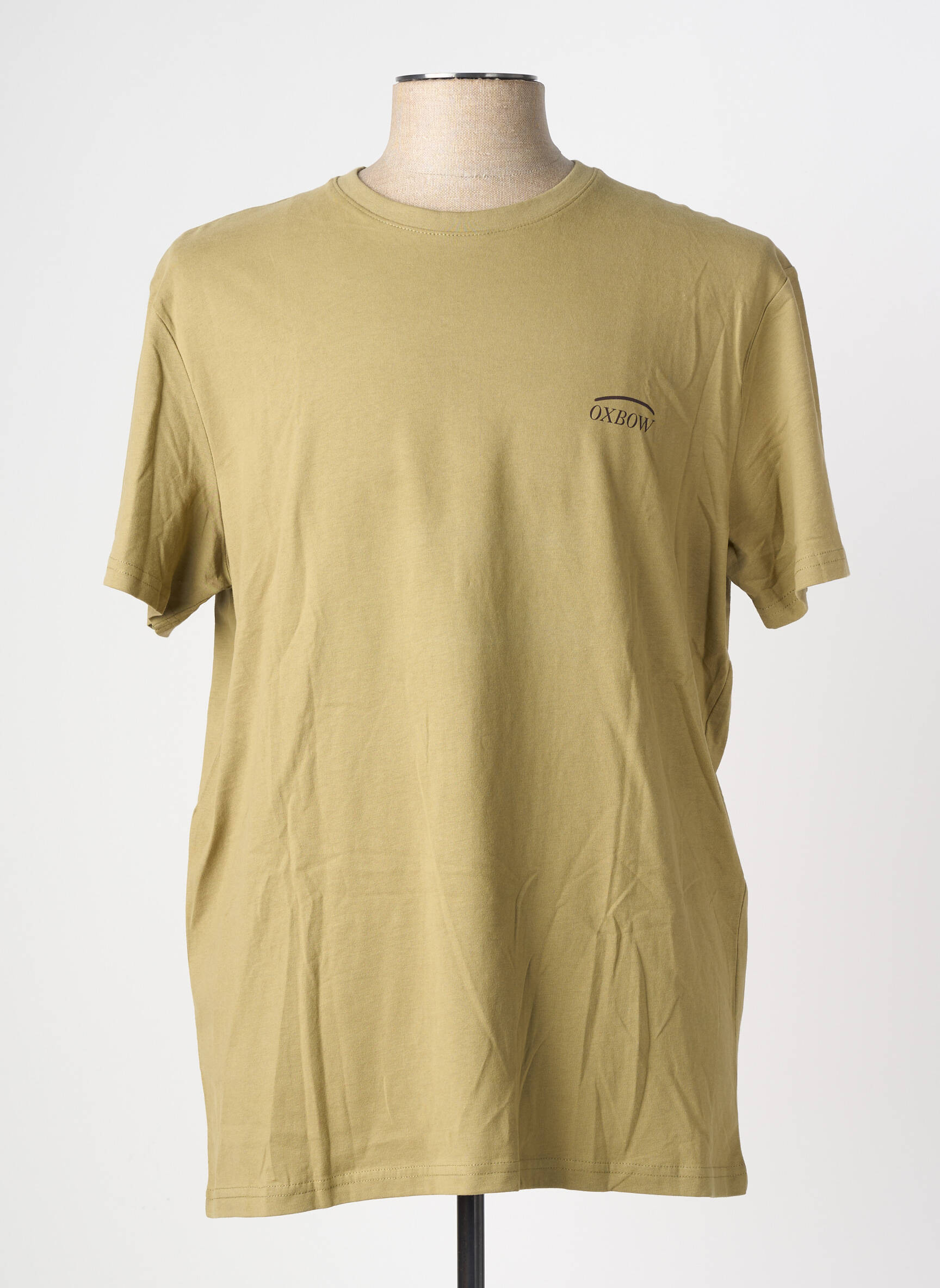 T-shirt stretch manches courtes vert OXBOW homme