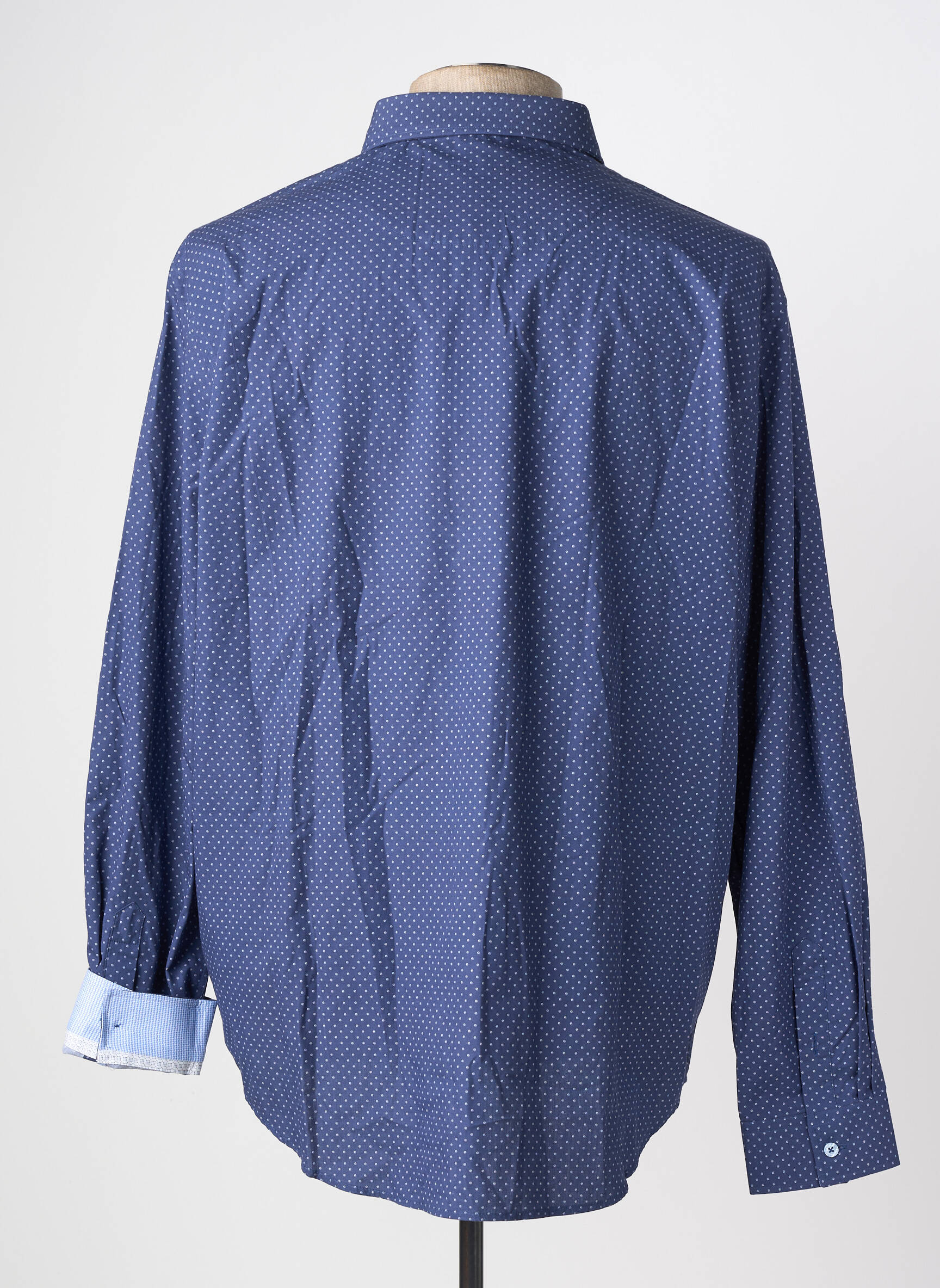 Chemise manches longues imprimé fantaisie bleu RUCKFIELD homme
