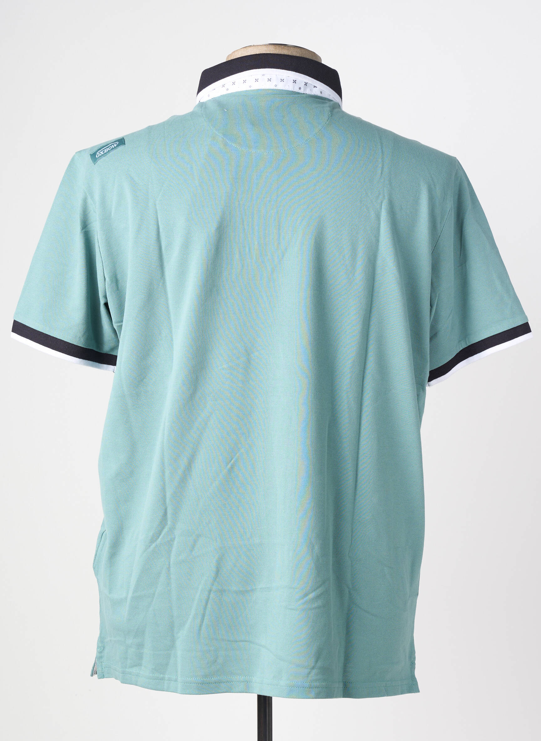 Polo stretch manches courtes vert OXBOW homme