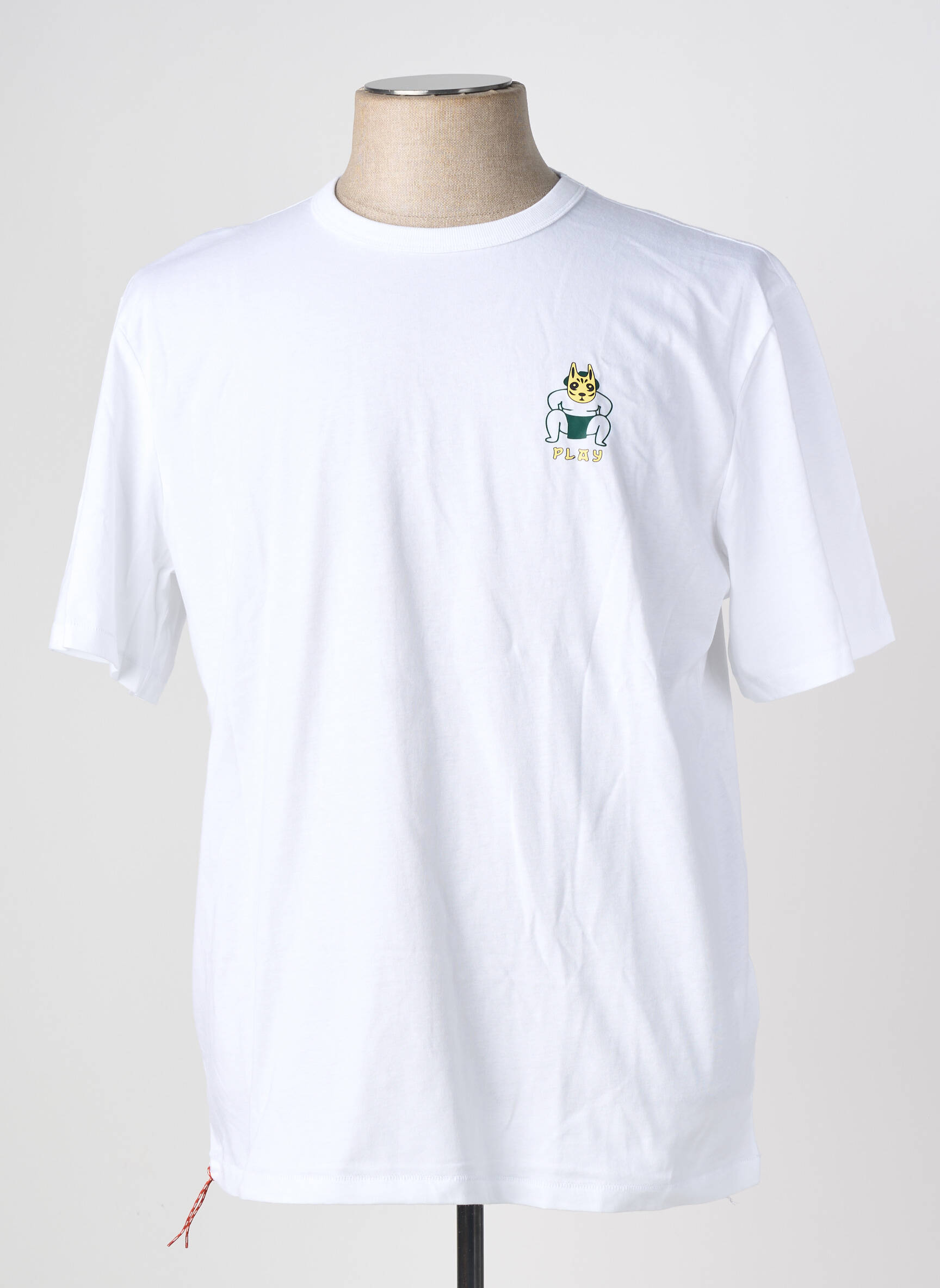 T-shirt stretch manches courtes blanc SERGE BLANCO homme
