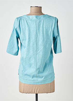 Top stretch manches courtes bleu WHITE STUFF femme