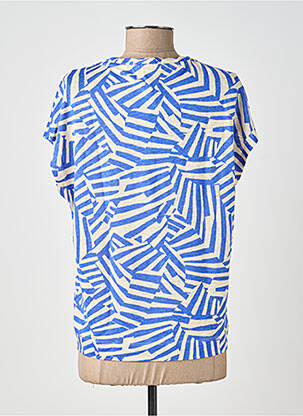 Top imprimé fantaisie manches courtes bleu WHITE STUFF femme