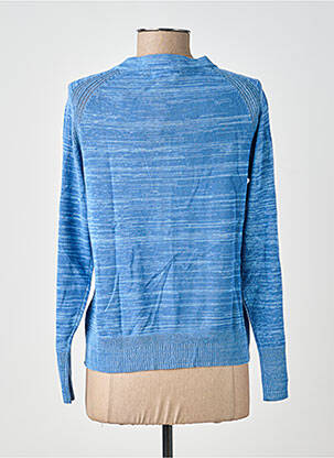 Gilet manches longues col rond bleu WHITE STUFF femme