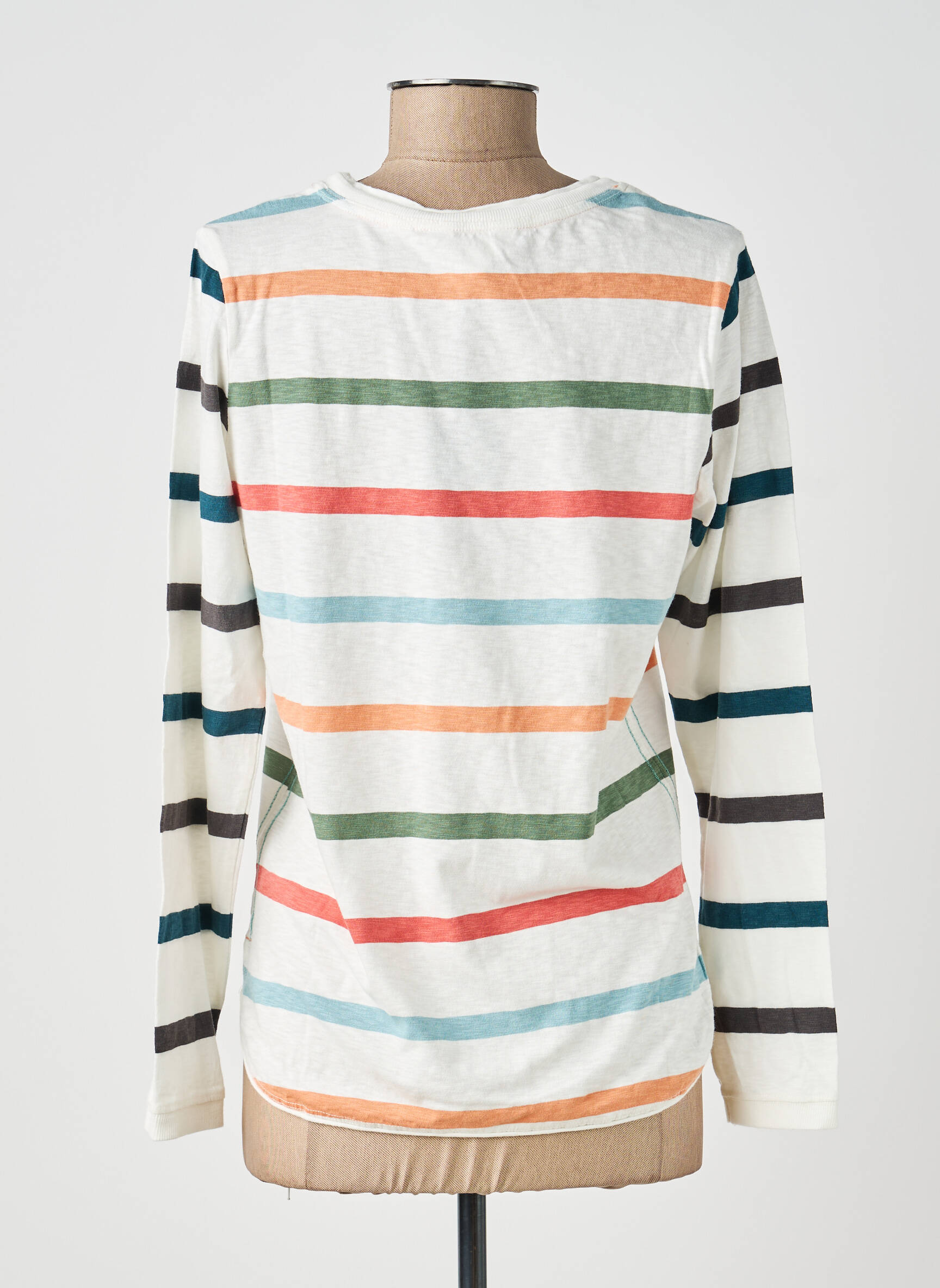 T-shirt manches longues manches longues bleu WHITE STUFF femme