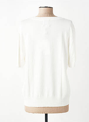 T-shirt coupe droite manches courtes blanc LILI SIDONIO femme
