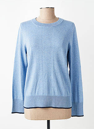 Pull coupe droite manches longues bleu WHITE STUFF femme