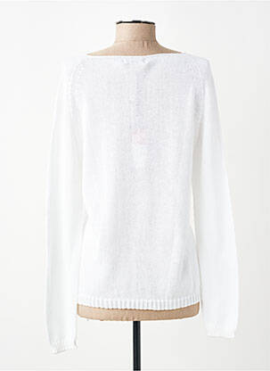Pull coupe droite manches longues blanc PAKO LITTO femme
