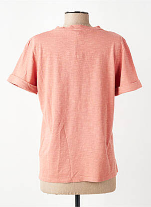 T-shirt coupe droite manches courtes orange WHITE STUFF femme