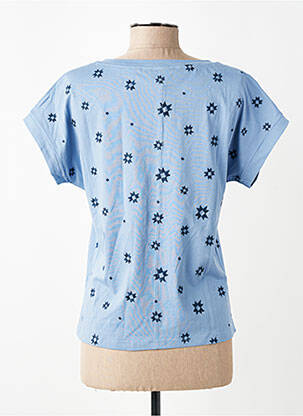 T-shirt coupe droite manches courtes bleu WHITE STUFF femme