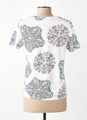 T-shirt imprimé fantaisie manches courtes blanc WHITE STUFF femme