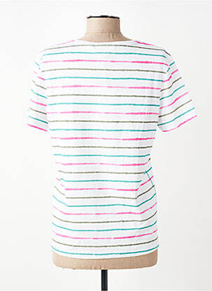 T-shirt coupe droite manches courtes blanc WHITE STUFF femme