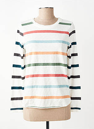 T-shirt manches longues manches longues blanc WHITE STUFF femme