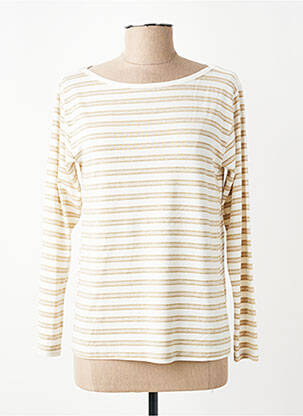 T-shirt manches longues manches longues beige PAKO LITTO femme