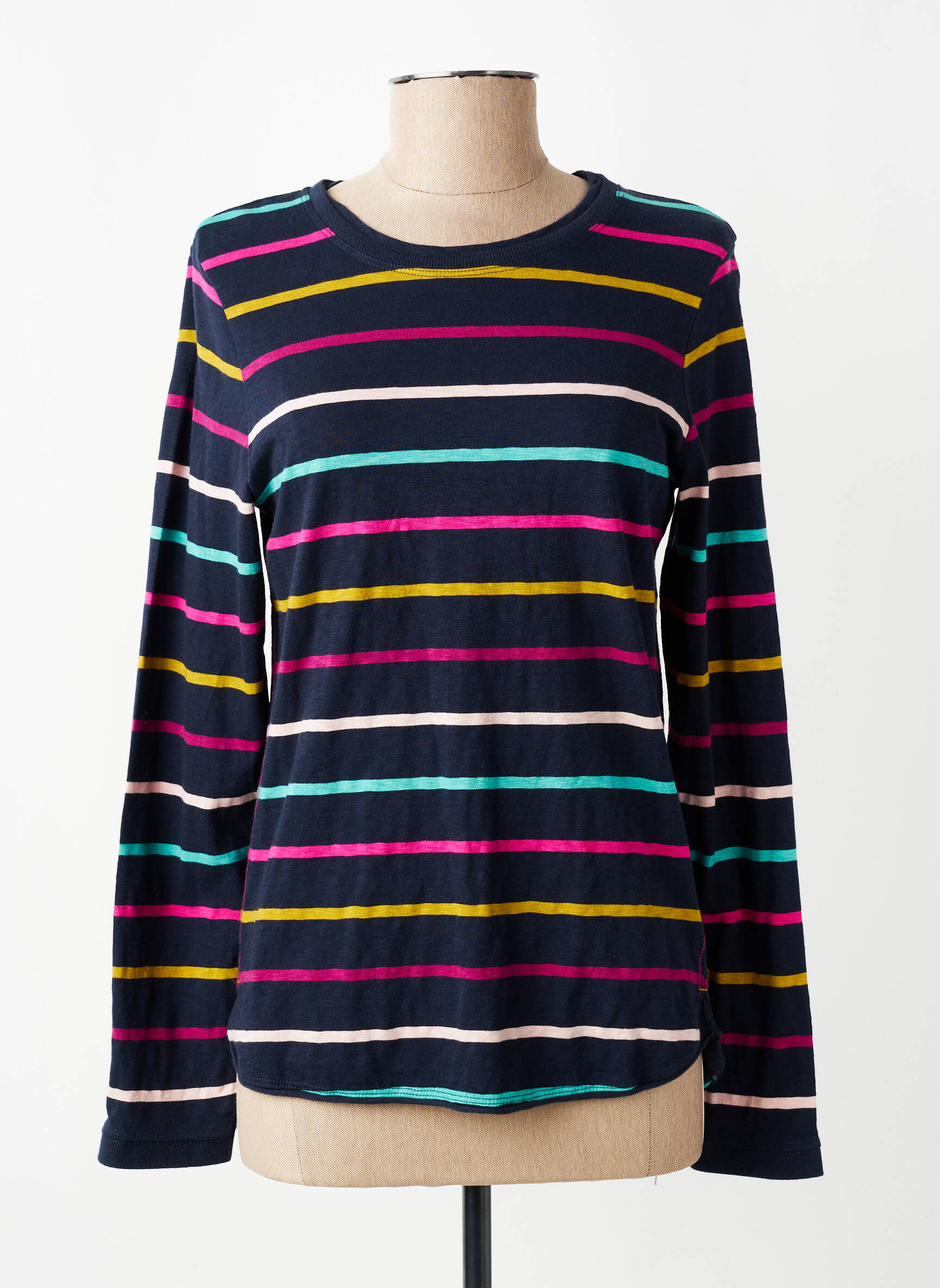 T-shirt manches longues manches longues bleu WHITE STUFF femme