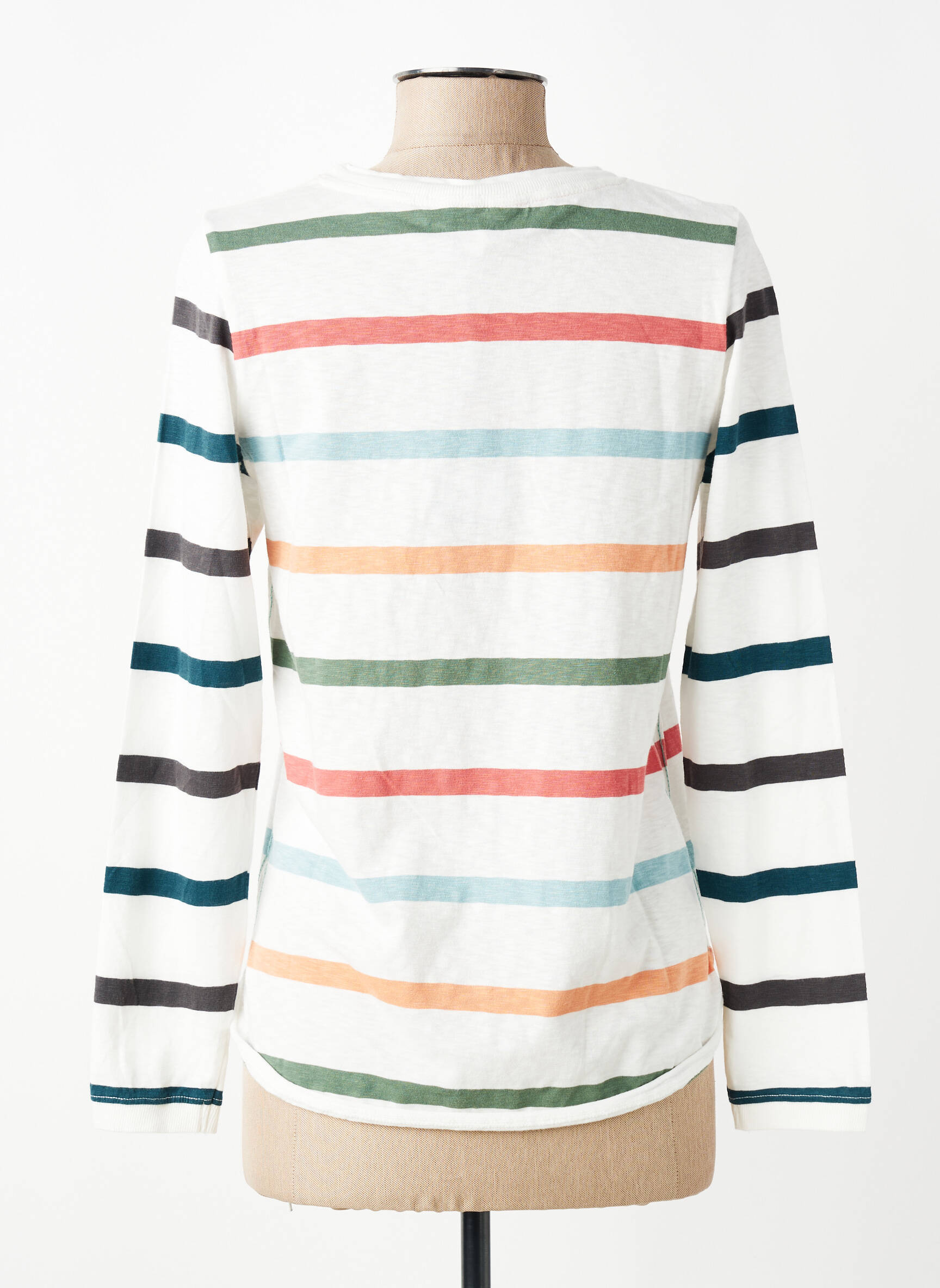 T-shirt manches longues manches longues blanc WHITE STUFF femme