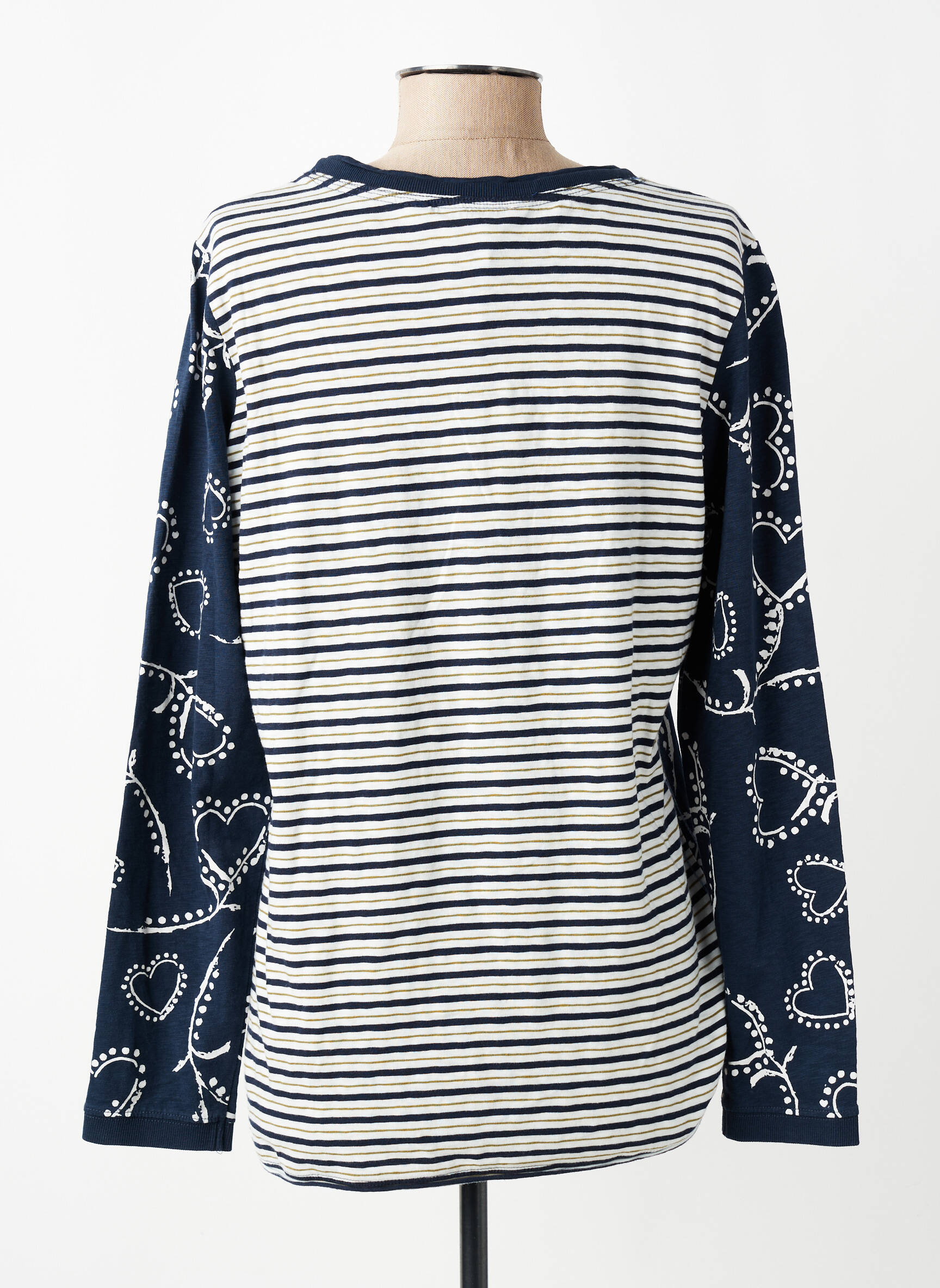 T-shirt manches longues manches longues bleu WHITE STUFF femme