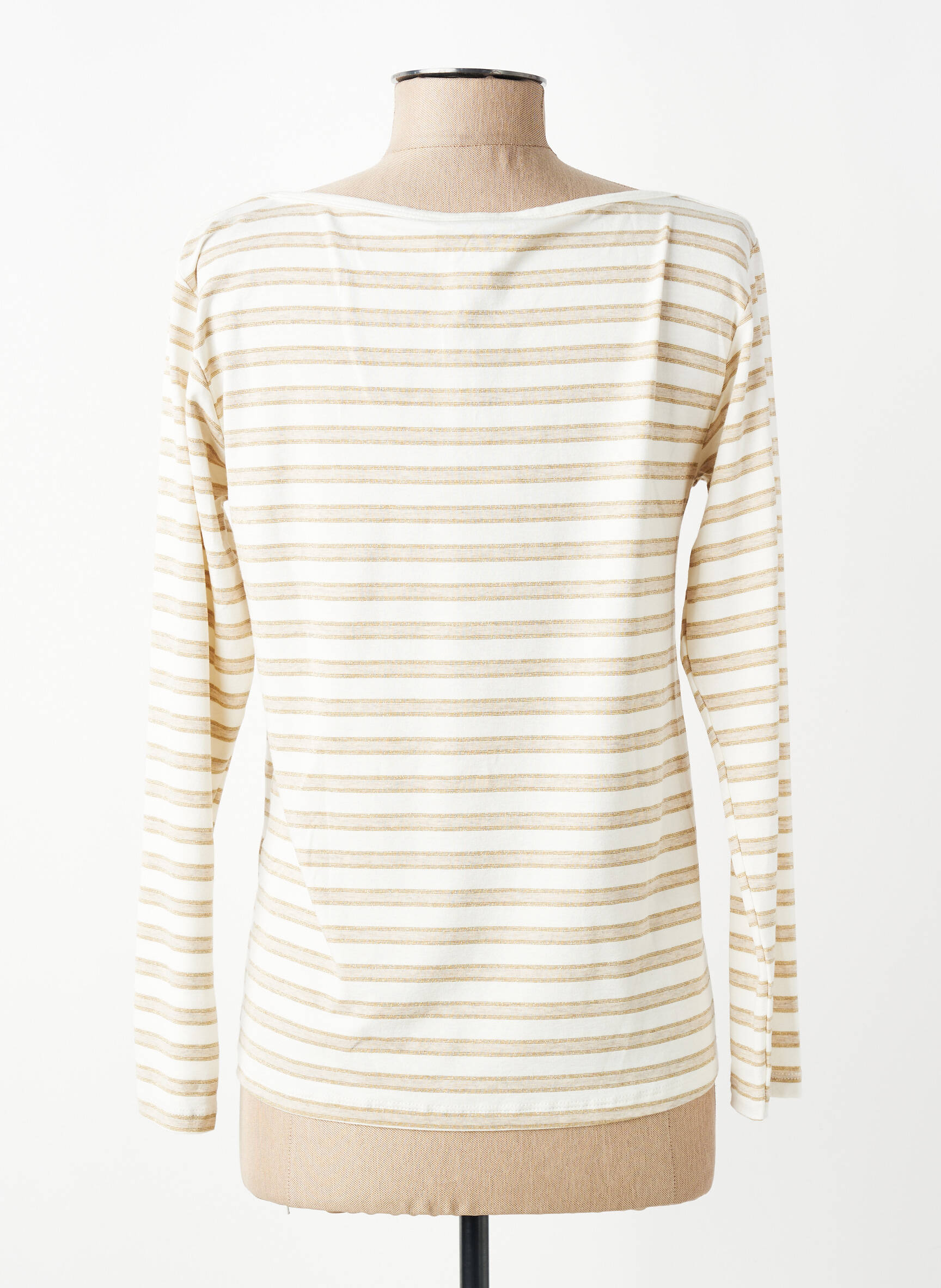 T-shirt manches longues manches longues beige PAKO LITTO femme