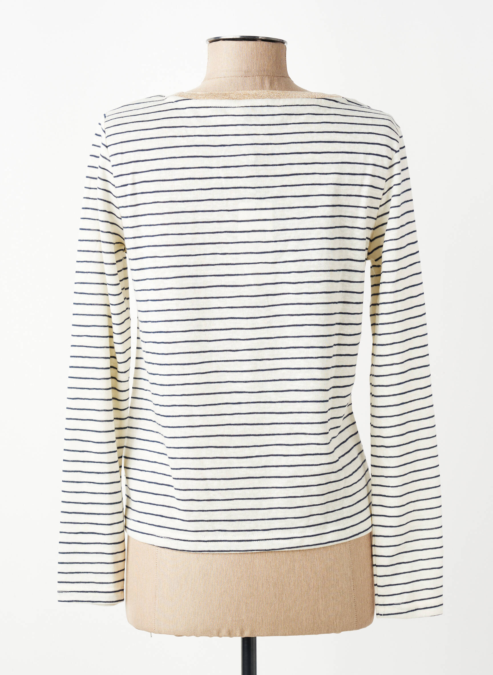 T-shirt manches longues manches longues beige MOLLY BRACKEN femme