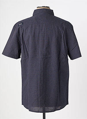 Chemise manches courtes poches bleu OXBOW homme
