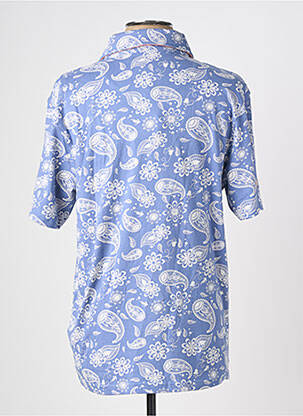 Polo tissage jersey manches courtes bleu RUCKFIELD homme