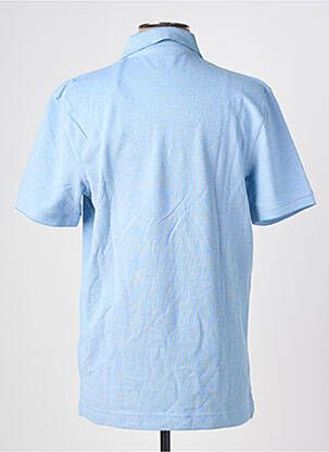 Polo stretch manches courtes bleu WRANGLER homme