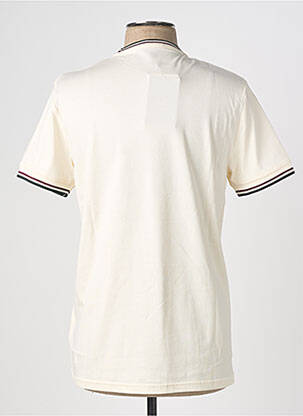 T-shirt broderie manches courtes beige FRED PERRY homme