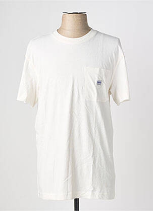 T-shirt stretch manches courtes beige LEE homme