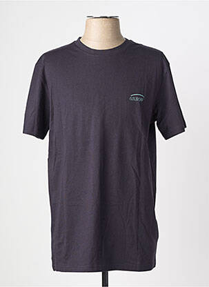 T-shirt stretch manches courtes bleu OXBOW homme