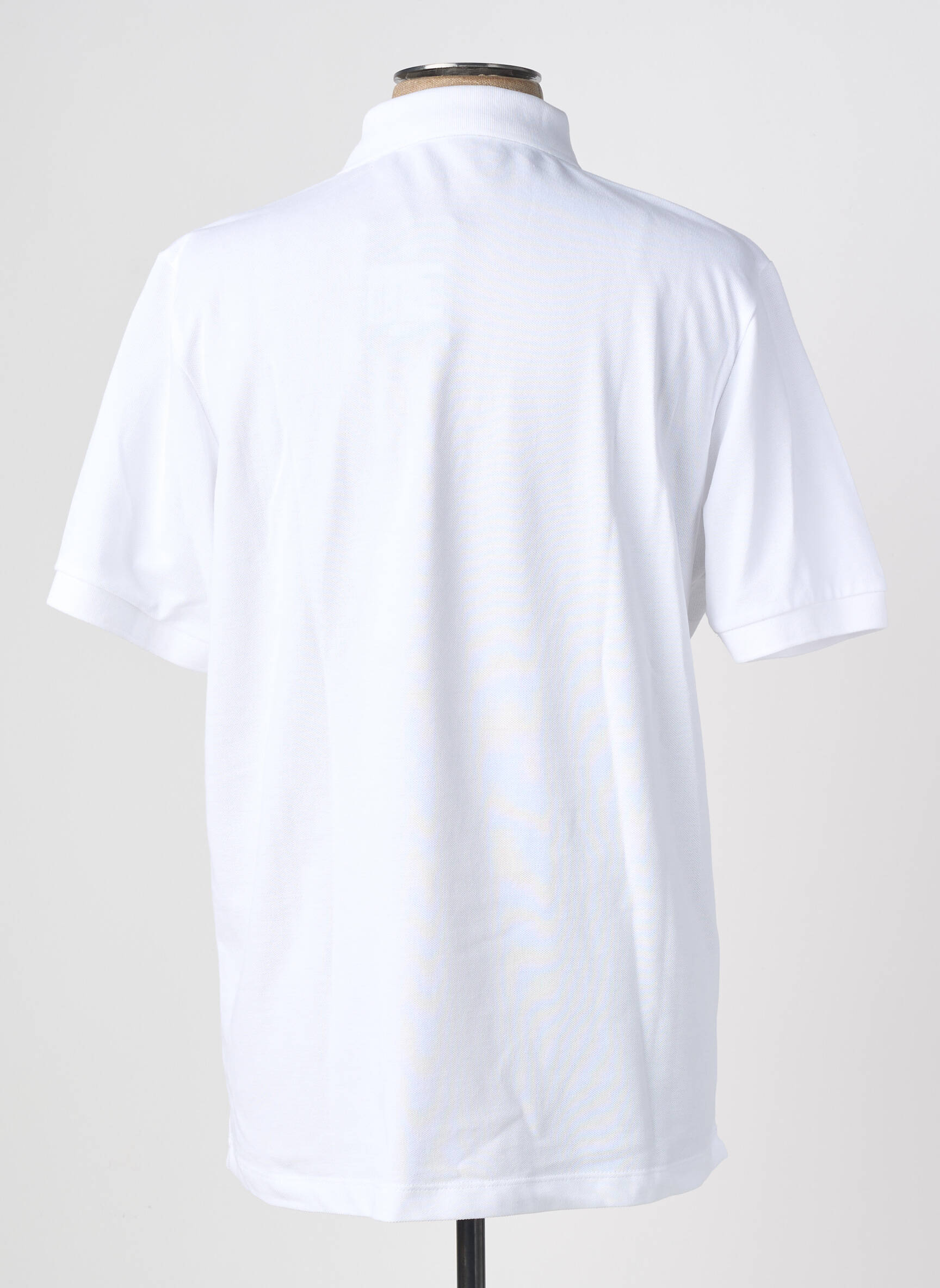 Polo stretch manches courtes blanc SERGE BLANCO homme