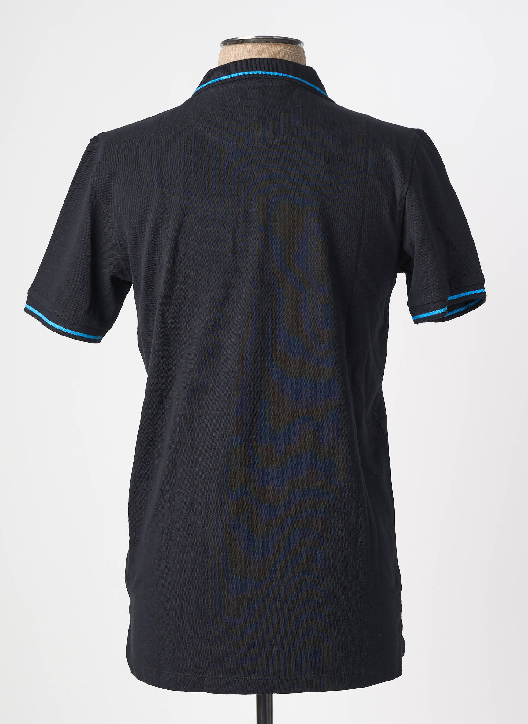 Polo stretch manches courtes noir LEE homme