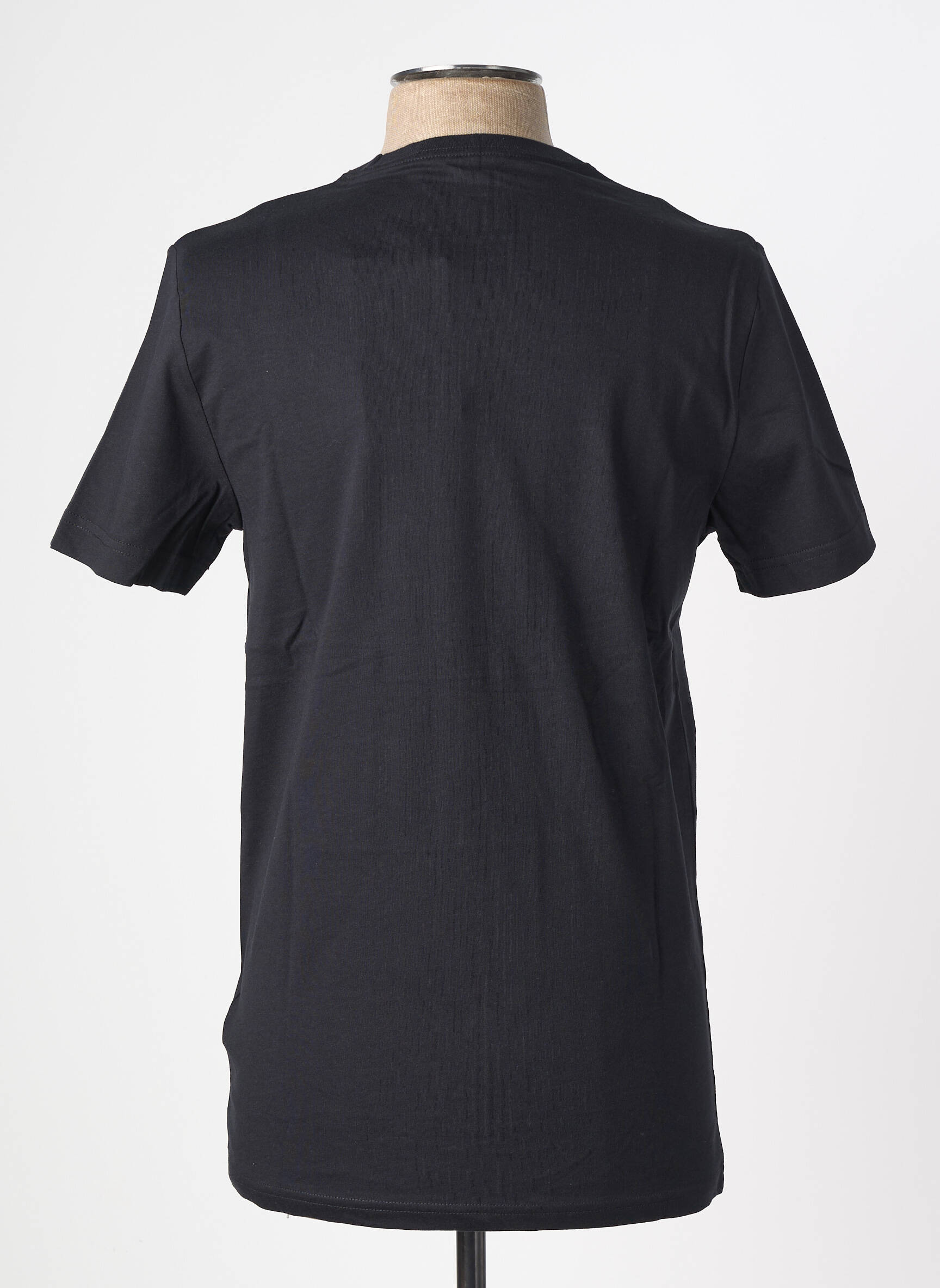 T-shirt broderie manches courtes noir FRED PERRY homme