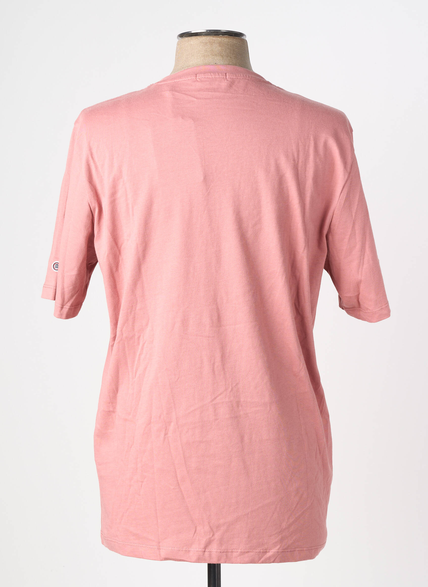 T-shirt stretch manches courtes rose SERGE BLANCO homme