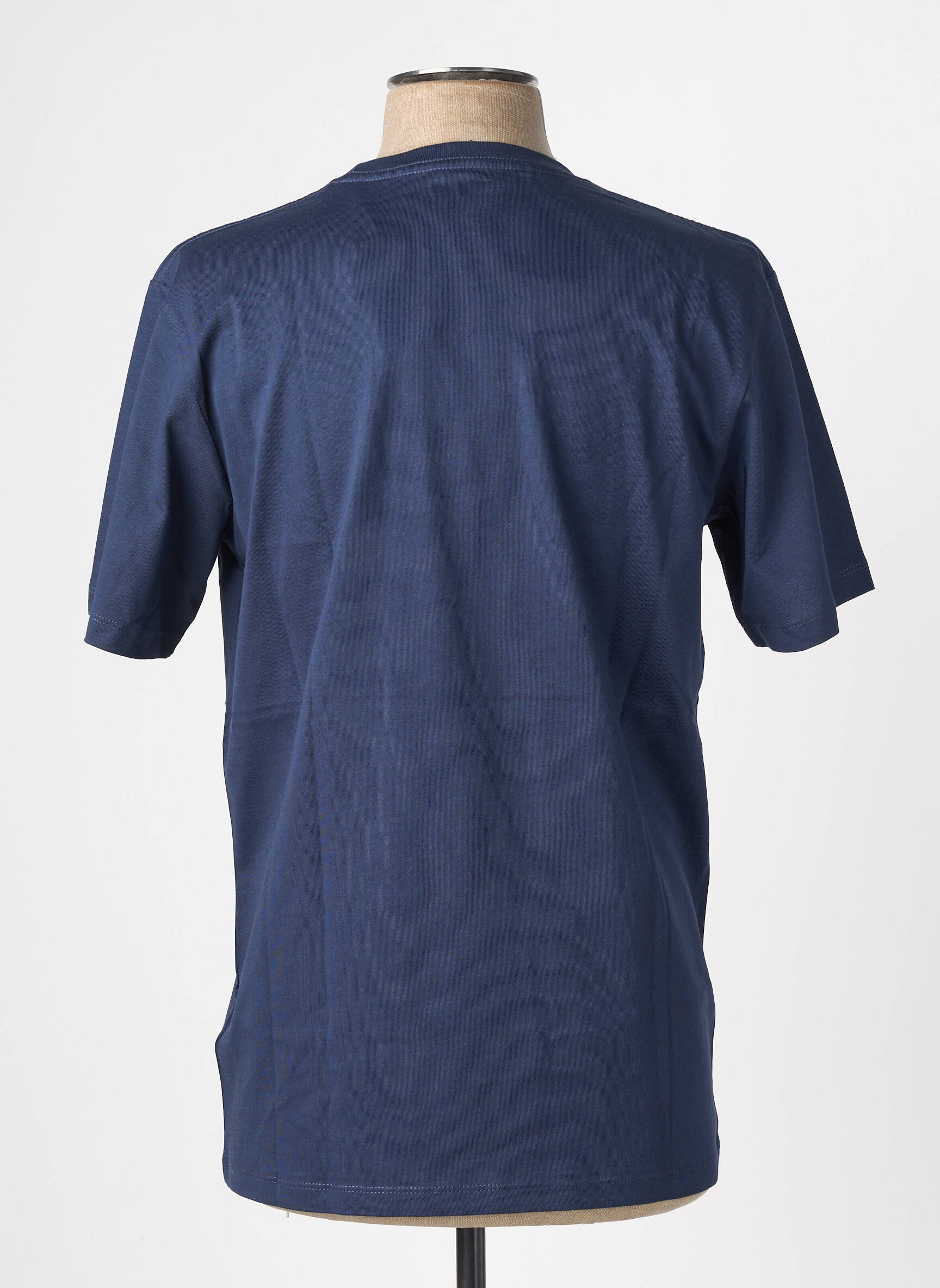 T-shirt stretch manches courtes bleu WRANGLER homme