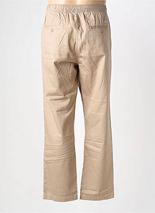 Pantalon chino tissage popeline taille normale beige OXBOW homme