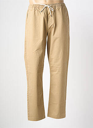 Pantalon chino stretch taille normale beige OXBOW homme