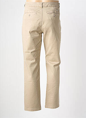 Pantalon chino stretch taille normale beige OXBOW homme