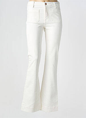 Jean coupe flare taille normale taille normale blanc WRANGLER femme